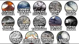 Semua Bencana Paling Mematikan Dalam 7 Menit !