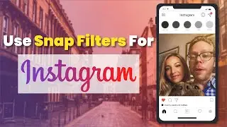 Using Snapchat Filters On Instagram with Vanessa Lengies!