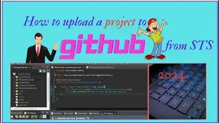 How to Upload a Project to GitHub from STS Editor