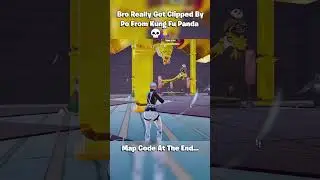 Bro Got Clipped By Kung Fu Panda (Po) In Fortnite 💀 