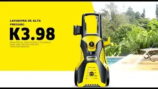 Nova Lavadora K3 98 Kärcher  o desempenho que você já conhece, com novo design!
