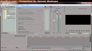 دورة تعليم ال Sony Vegas Pro - الدرس الثاني - الجزء الاول KnolEra