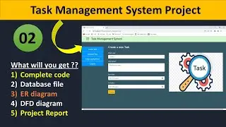 Task Management System Project in PHP and MySQL With Source Code || PHP Project || Part-02