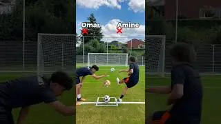3 BALL SHOT CROSSBAR CHALLENGE!⚽️⚽️⚽️