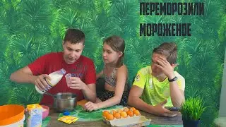 ПЕРЕМОРОЗИЛИ МОРОЖЕНОЕ?!влог