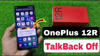Oneplus 12R Talkback Off Kaise Karen | How To Turn Off Talkback in Oneplus 12R |
