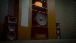 Blender. Bake sound to F-Сurve test.