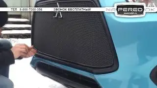 Защита радиатора ПРЕМИУМ на Митсубиши Ай эс икс Mitsubishi ASX 2010-2013 naperedok