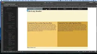 Dreamweaver CC 2020 - Adding Navbar with given code (all examples)