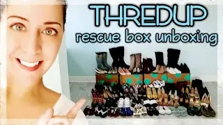 SHOE Edition: ThredUp Reject Rescue Mystery Box - 50 pairs of shoes!