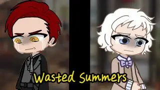 Wasted Summers (Good Omens–Aziraphale x Crowley) (Gacha Life 2) (WARNING, LMAO SADDD)