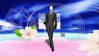 Slender man dancing [Eazydance_Hatsune Miku] [HD]