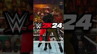 WWE 2K24 RING IMPLODE! #shorts #wwe2k24 #wwe2k24gameplay #romanreigns #codyrhodes #fyp