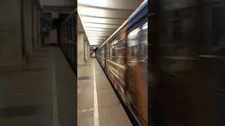 Олег Табаков на ст. Тёплый стан | Номерной на КРЛ | метрополитен warshy
