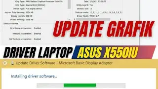 Instal Grafik Laptop Asus X550iu Windows 10 / Grafik AMD Radeon R7