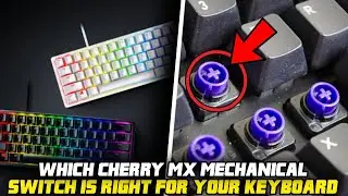 WHICH CHERRY MX MECHANICAL SWITCH IS RIGHT FOR YOUR KEYBOARD