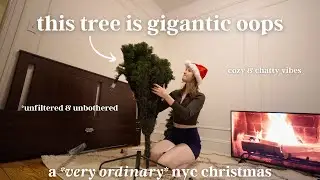 An *unfiltered* day putting up my Christmas tree. Vlogmas Day 3.