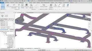 REVIT MEP 52 : conexión de ductos de forma manual