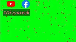 Flowers Green Screen effects 