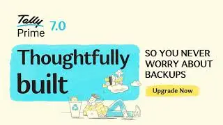 Auto Backup in TallyPrime 7.0 | Tally | Auto back-up your tally data for free!
