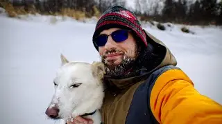 snowshoeing at -30c