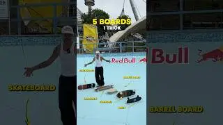 🛹 5 Different Boards - 1 Trick With TJ Rogers