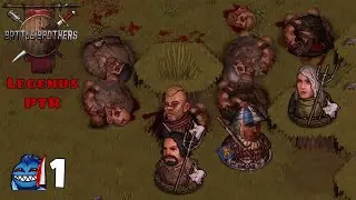 Battle Brothers Legends PTR Mod - Solo Lone Wolf -  Ep 1 Enter the Wolf