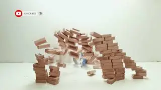 SMASHING MINI WALL IN SLOW MOTION #SHORTS