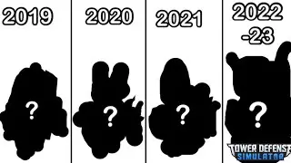 Evolution Of The Strongest Boss In TDS.. (2019-2023..)