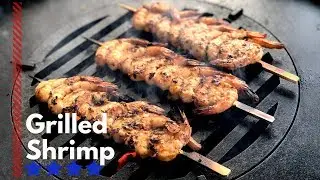 Grilled Shrimp on the Weber Kettle Arteflame insert | Recipe