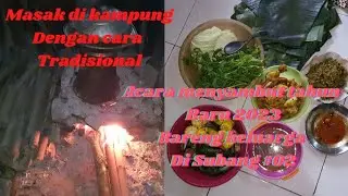 Bakar-bakar sambut tahun 2023 bersama keluarga di #subang