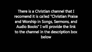 Recomending a Christian channel