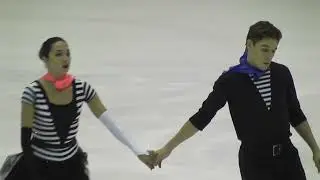 Произвольный танец. Разминка. Пермь, Кубок России 2013