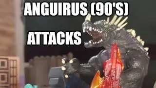 ANGUIRUS (90'S TRENDMASTERS) ATTACKS LAUNCH FACILITY