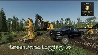 FS22 Forestry! Nice clear cut! 