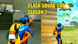 Season 2 highlights Clash squad cup  🏆freefire gamer