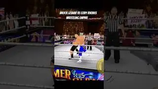 Cody Rhodes Hits Cutter and Cross Rhodes On Brock Lesnar 