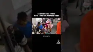 Mc Estudante ao vivo no trem rimando  versículos bíblicos, Deus Jesus Cristo, Apóstolos , muito bom