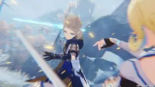 Impostor Albedo attacks cutscene l Genshin Impact