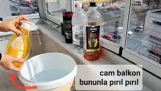 CLEAN YOUR GLASS BALCONY WITH THIS/LET IT BE BRIGHT AND SHINY‼️Let the windows shine/Hagi deterge...