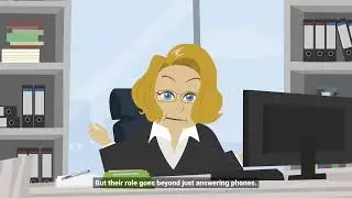 What is a receptionist