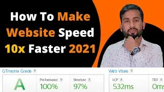 How To Make Website Speed Faster 2021 | WP-Optimize Plugin For WordPress | W3 Total Cache Plugin