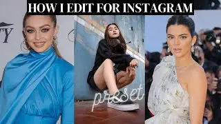 How I edit on lightroom mobile 2022/ edit Instagram photo with Presets