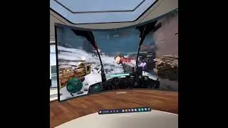 Playing Hawken in VR (meta quest 3)