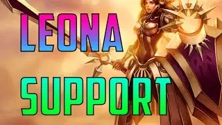 League of Legends - Leona Support - Full Game Commentary - S5