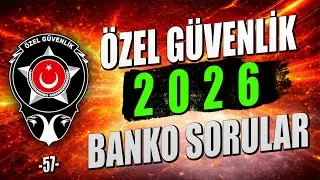 Özel Güvenlik 2026 Sınav Soruları | 