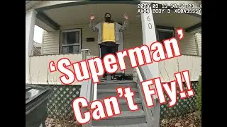 Suspected Gunman Attempts Airborne Escape From Police Capture