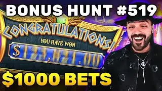 THE 24 BIGGEST BONUSES FROM HUNT 519  $400-1000 SPIN 