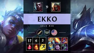Ekko Mid vs Zed: Legendary - NA Challenger Patch 14.18