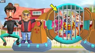 HIRSIZLAR HERKESİ KAÇIRDI 😂 Dark Riddle Yeni Mod